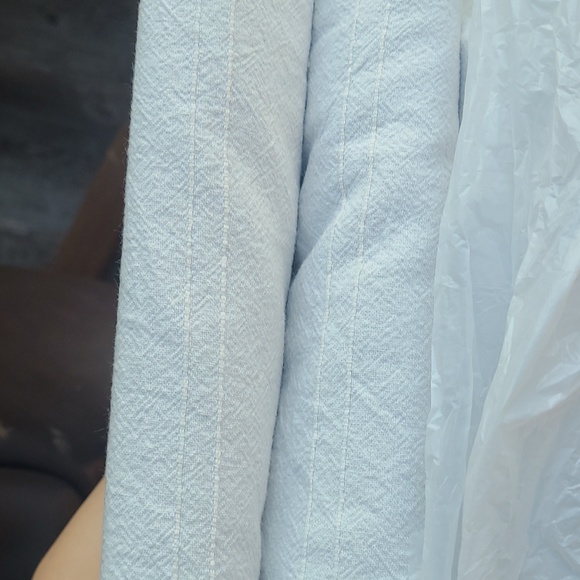 3pc Full/Queen Simple Woven Stripe Duvet & Sham Set Light Gray - Threshold - Picture 5 of 8